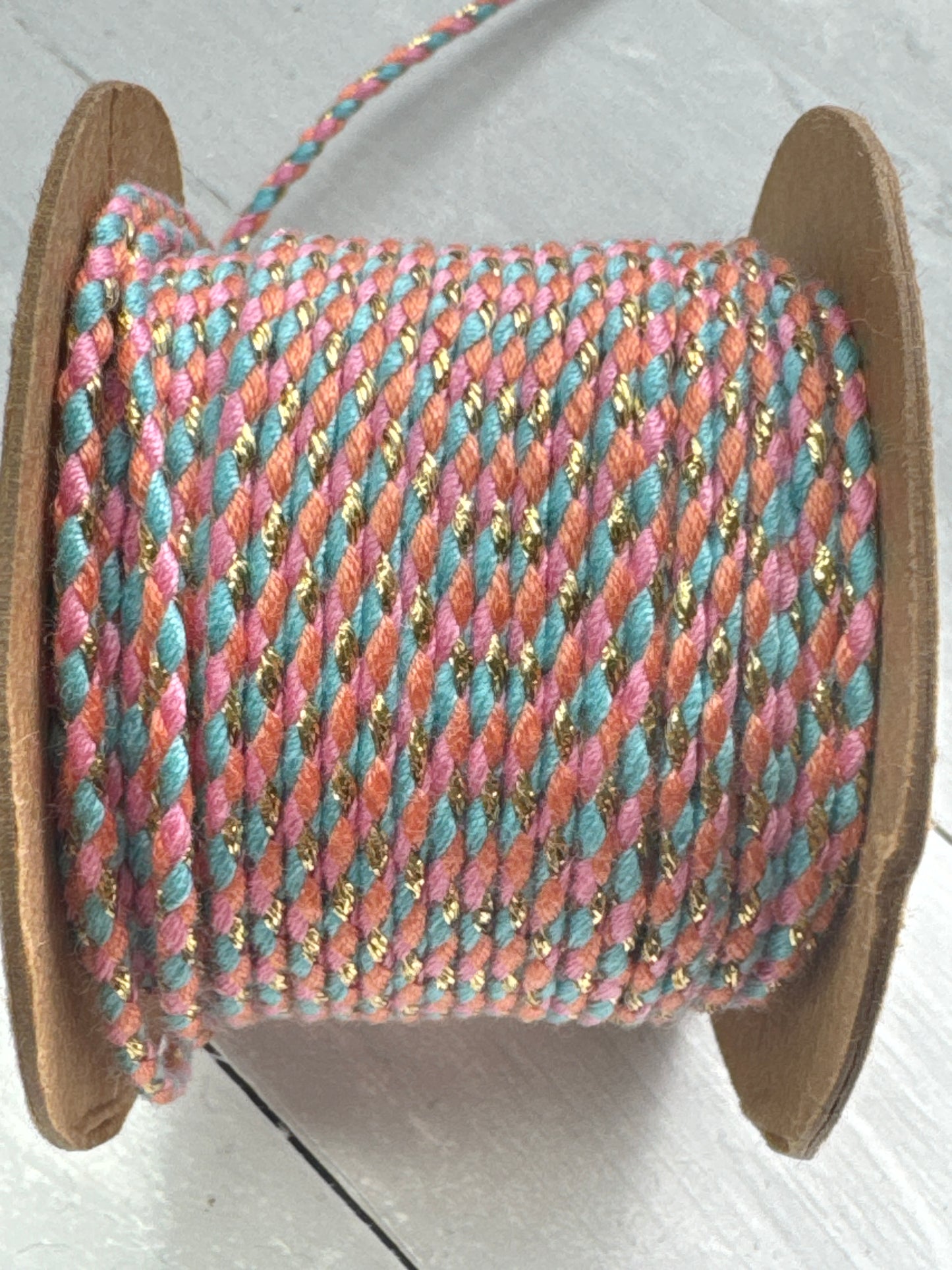 Corded Necklace with Ocean Pendants