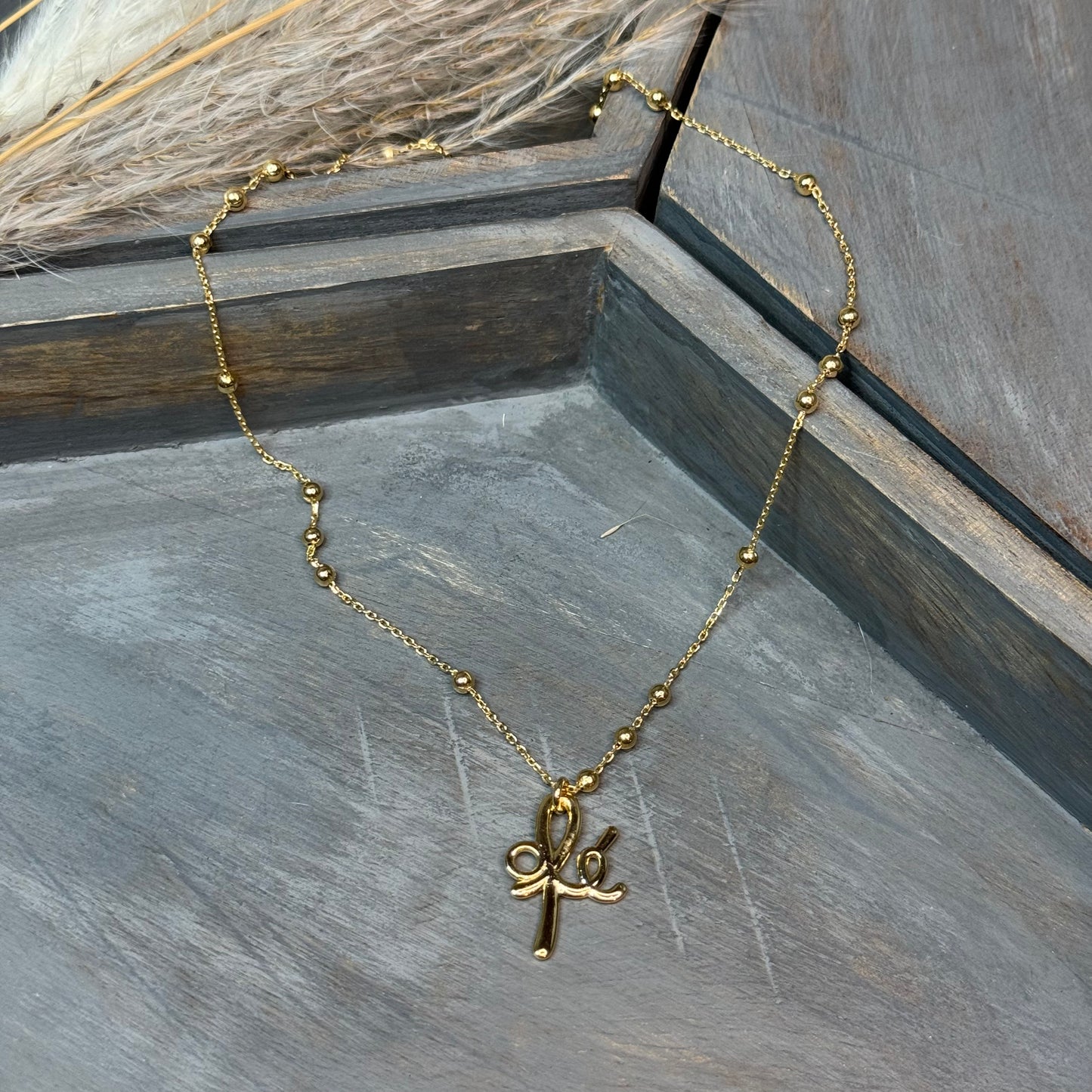 Fé/Faith 18k Gold-Filled Chain - Necklace