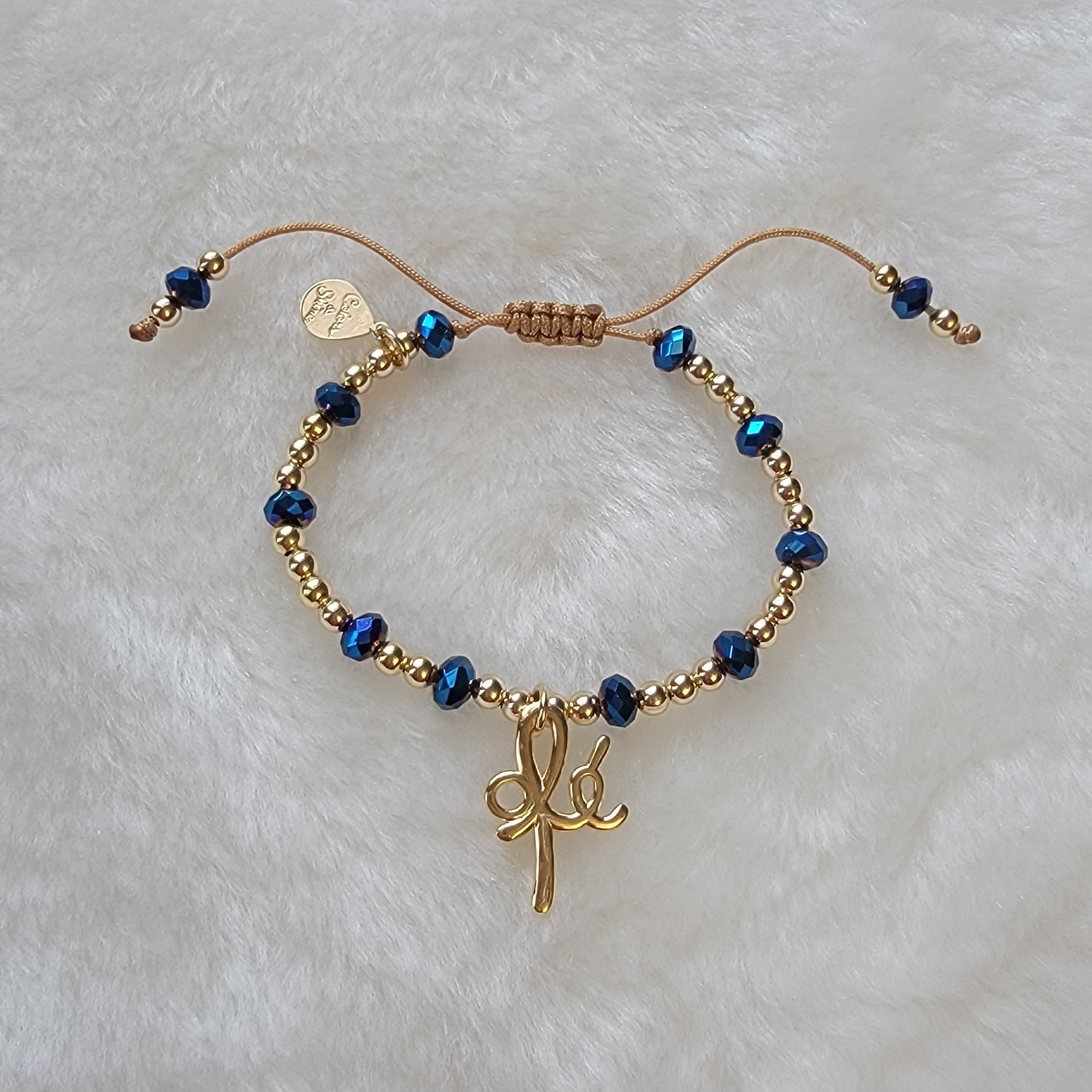 Fé /Faith Crystal Bracelet