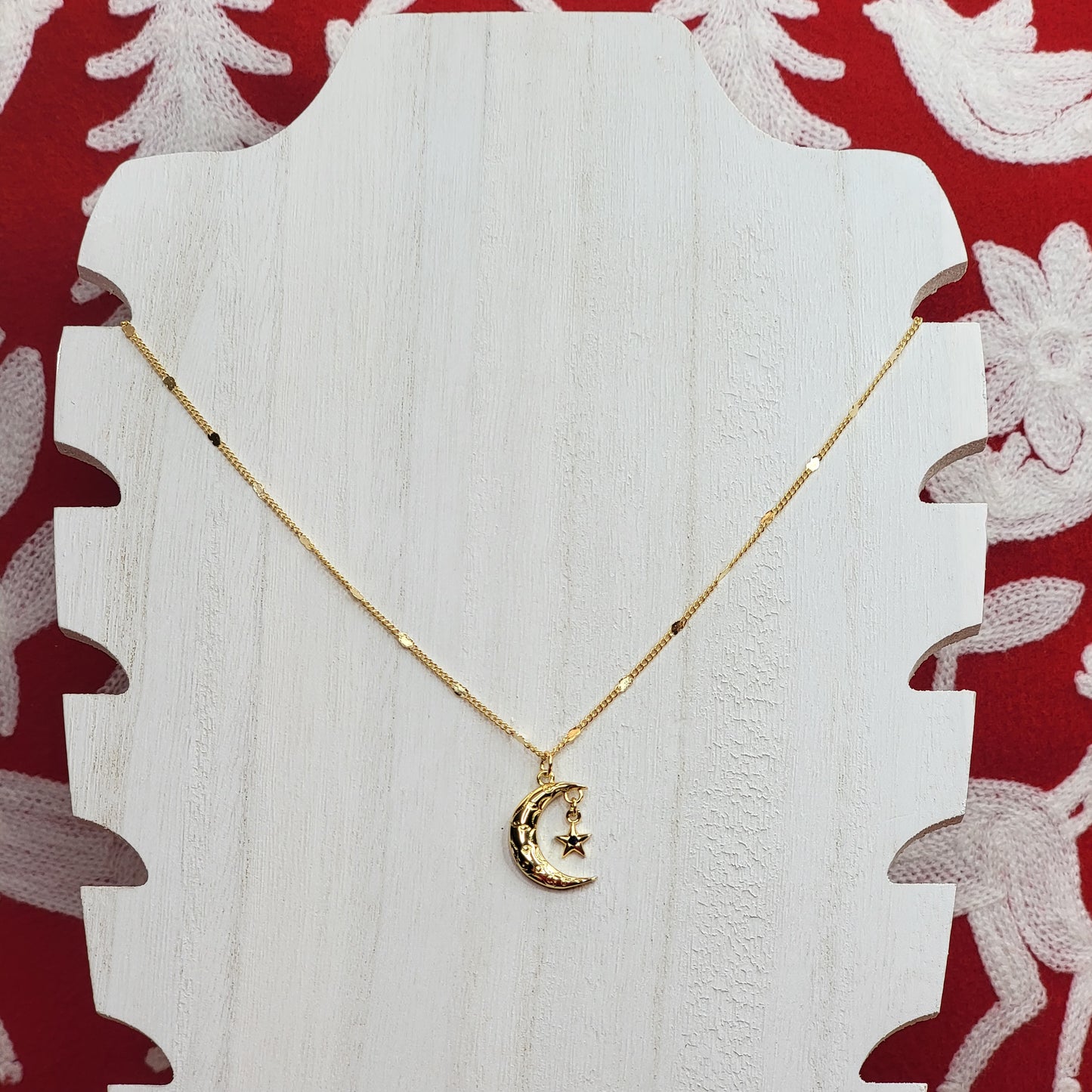 Moon & Star Necklace