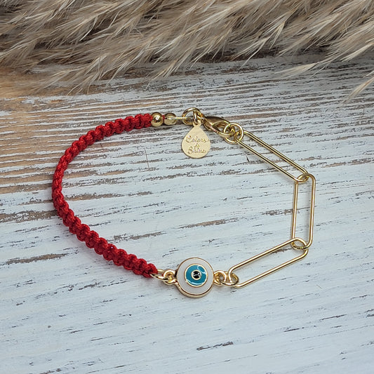 Paperclip & Cord Protection Bracelet