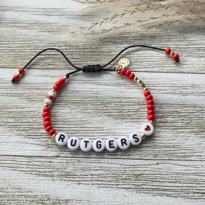 College Bracelet "Rutgers"