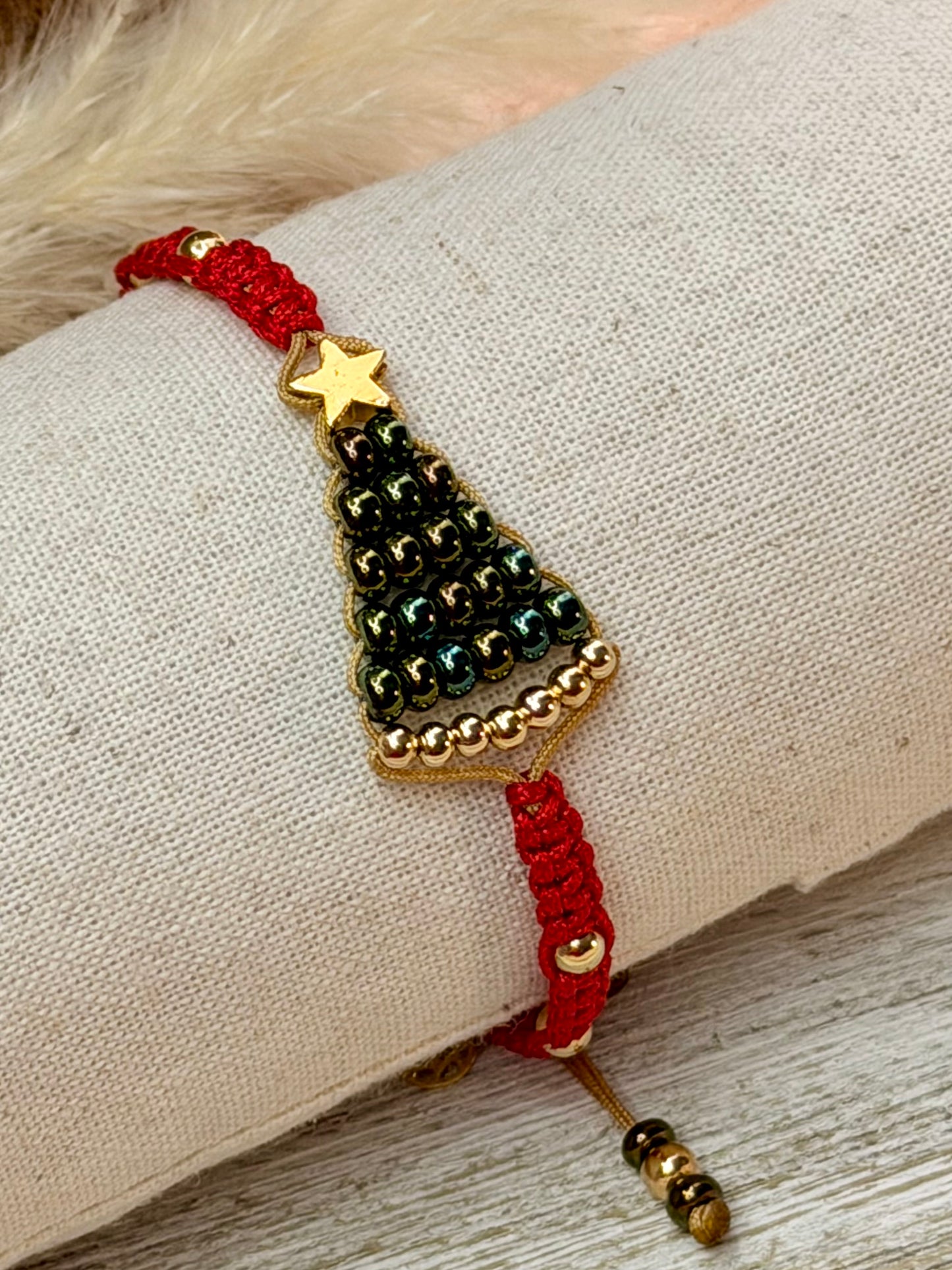 Christmas Tree Bracelet