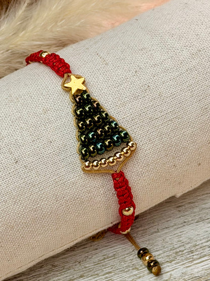Christmas Tree Bracelet