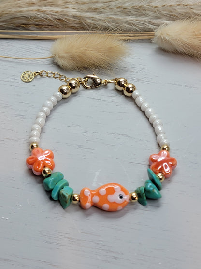 Playful & Colorful Handmade Bracelets - Summer Collection