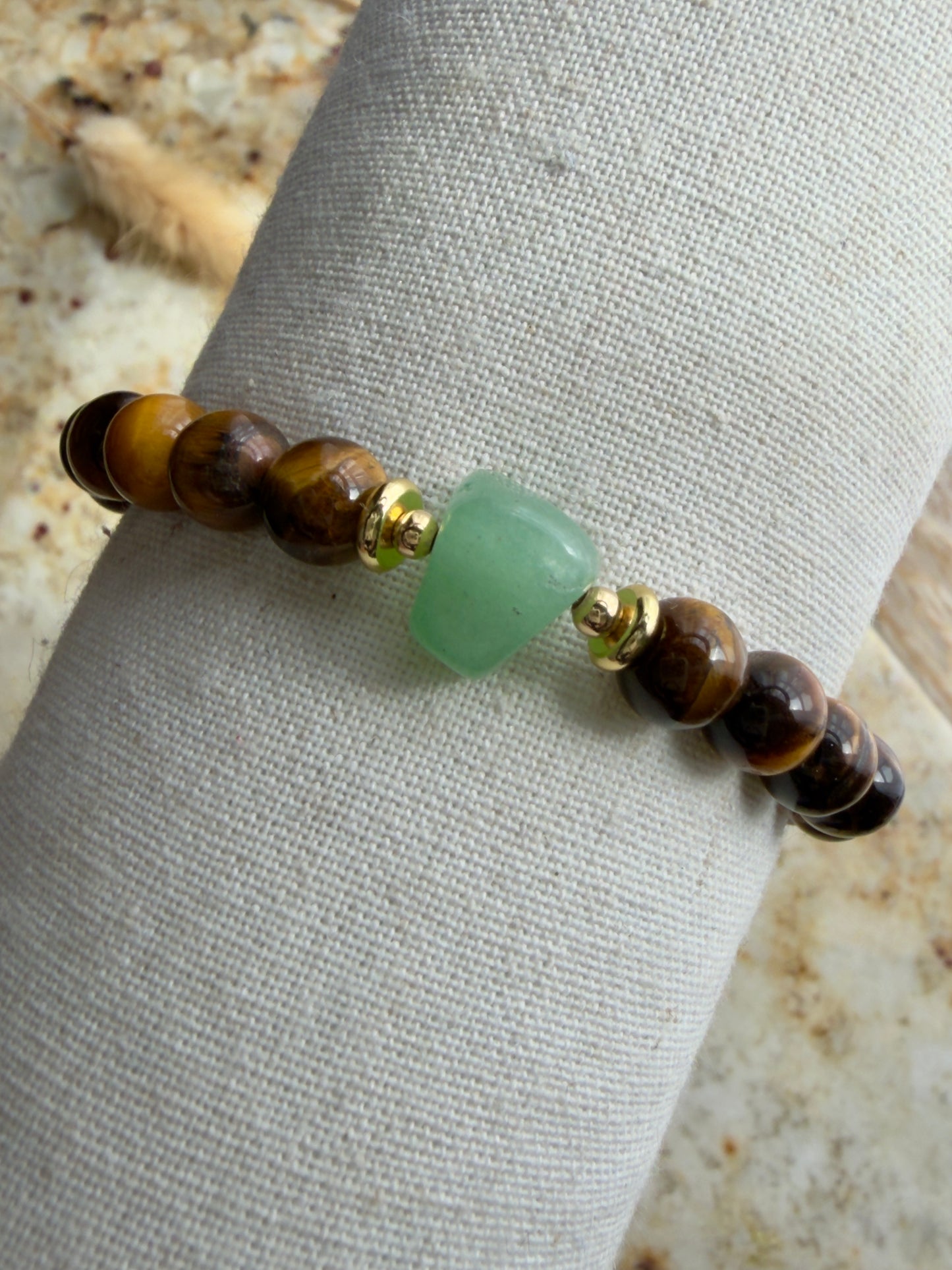 Tiger Eye Protection Stretch Bracelet