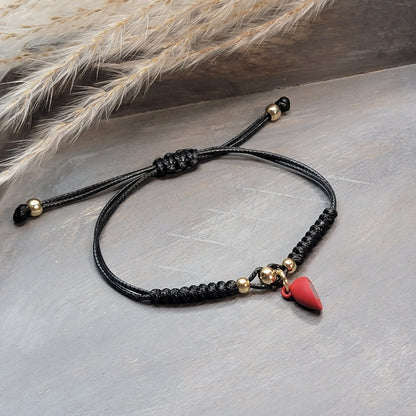 Red Heart Magnet Bracelet Set of 2