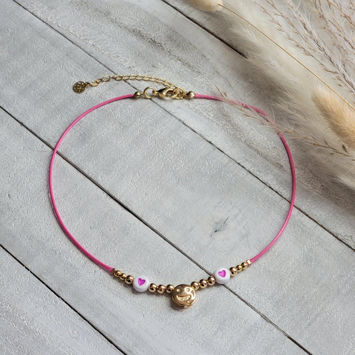Happy Face Necklace for Girls