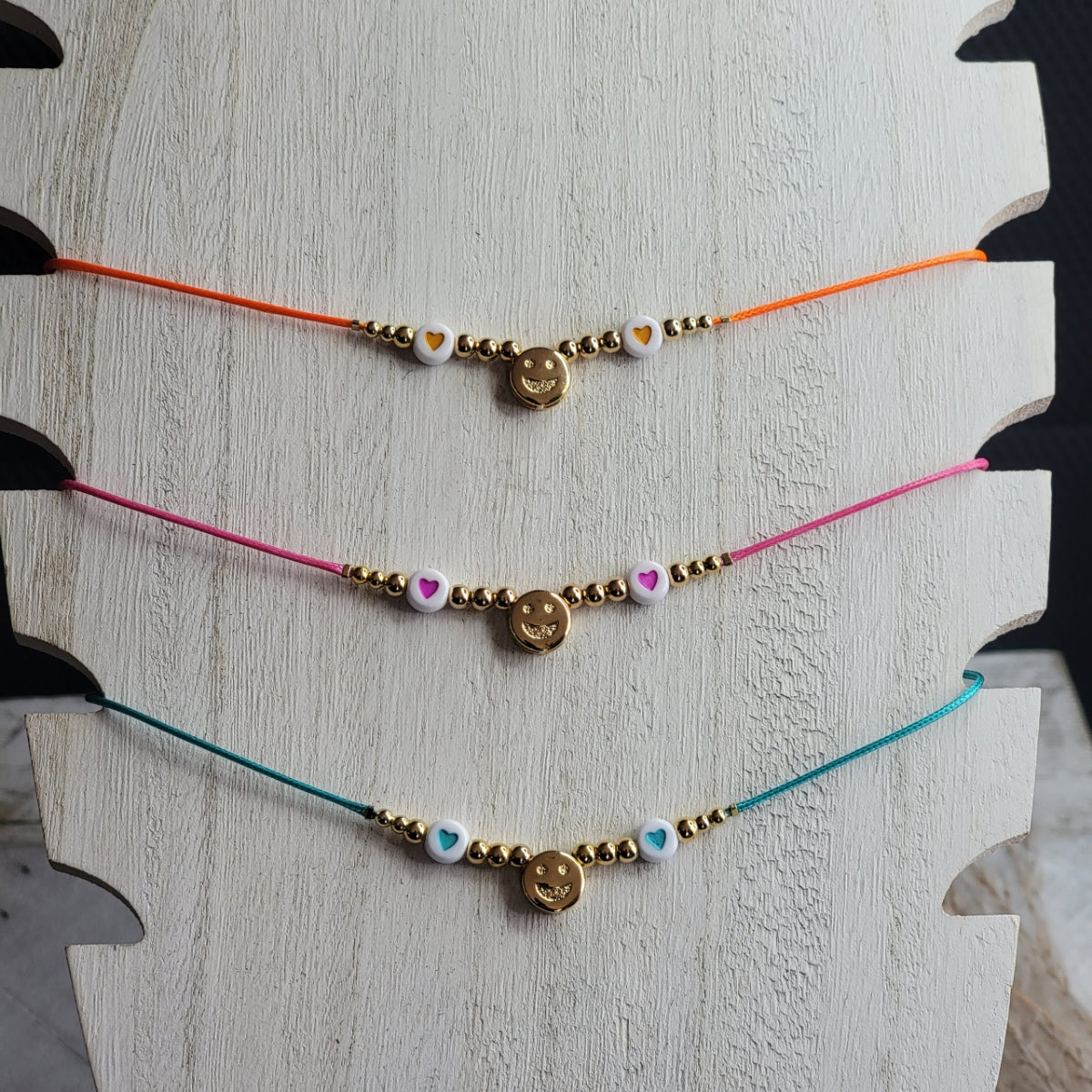 Happy Face Necklace for Girls