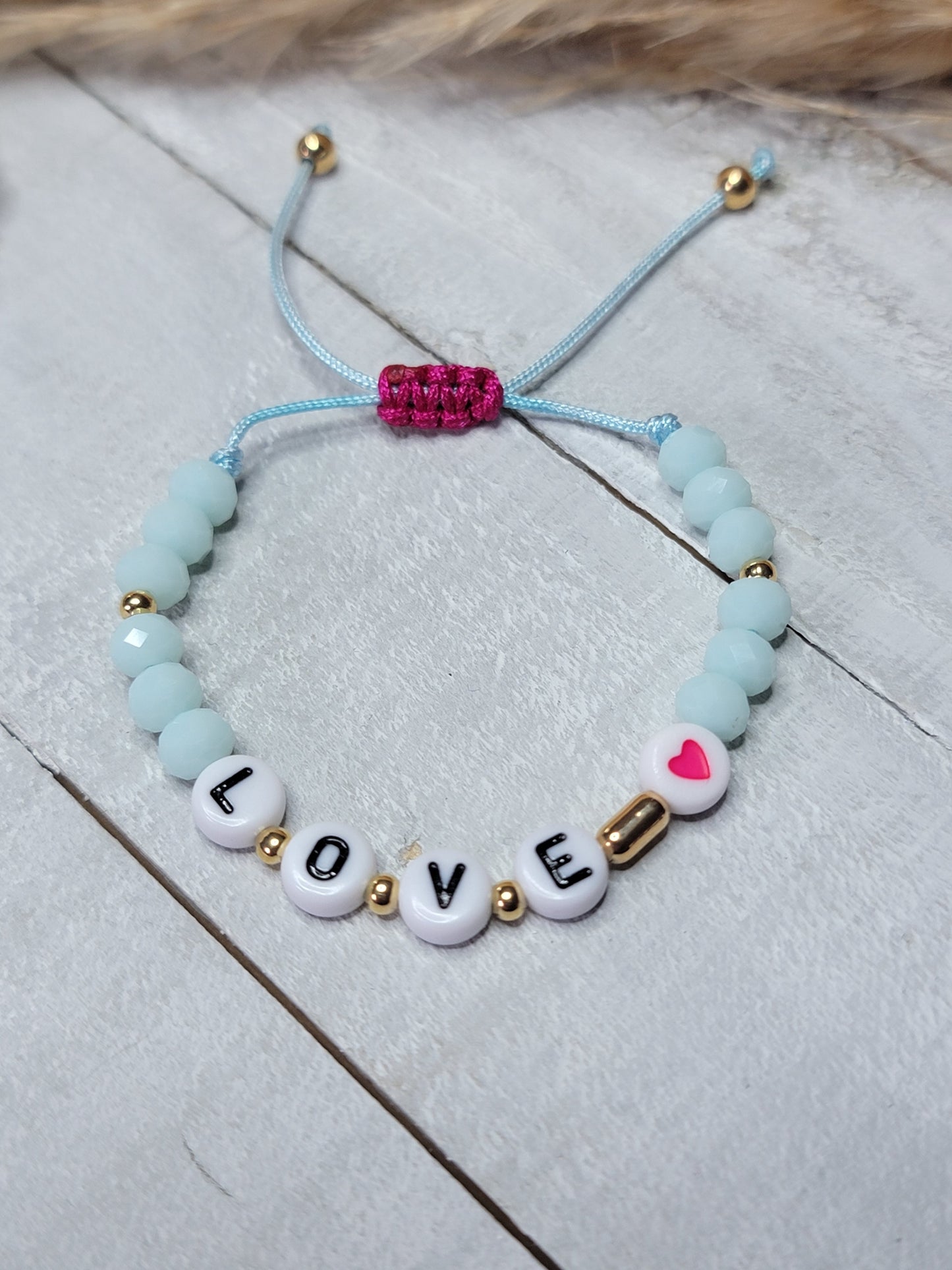 Love and Heart Bracelet for Girls