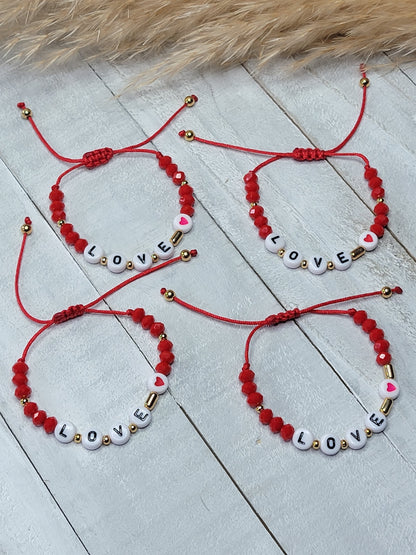 Love and Heart Bracelet for Girls