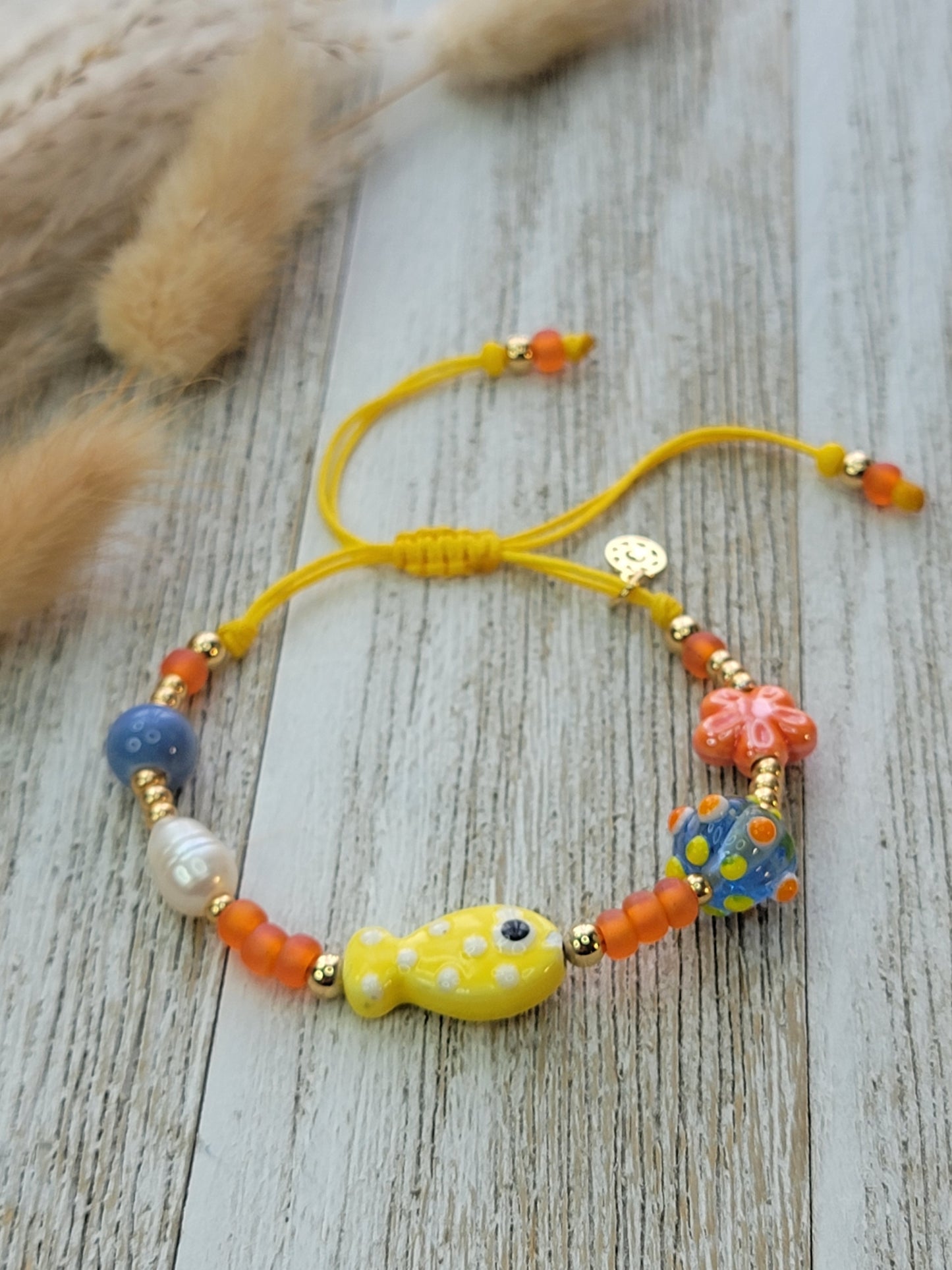 Playful & Colorful Handmade Bracelets - Summer Collection
