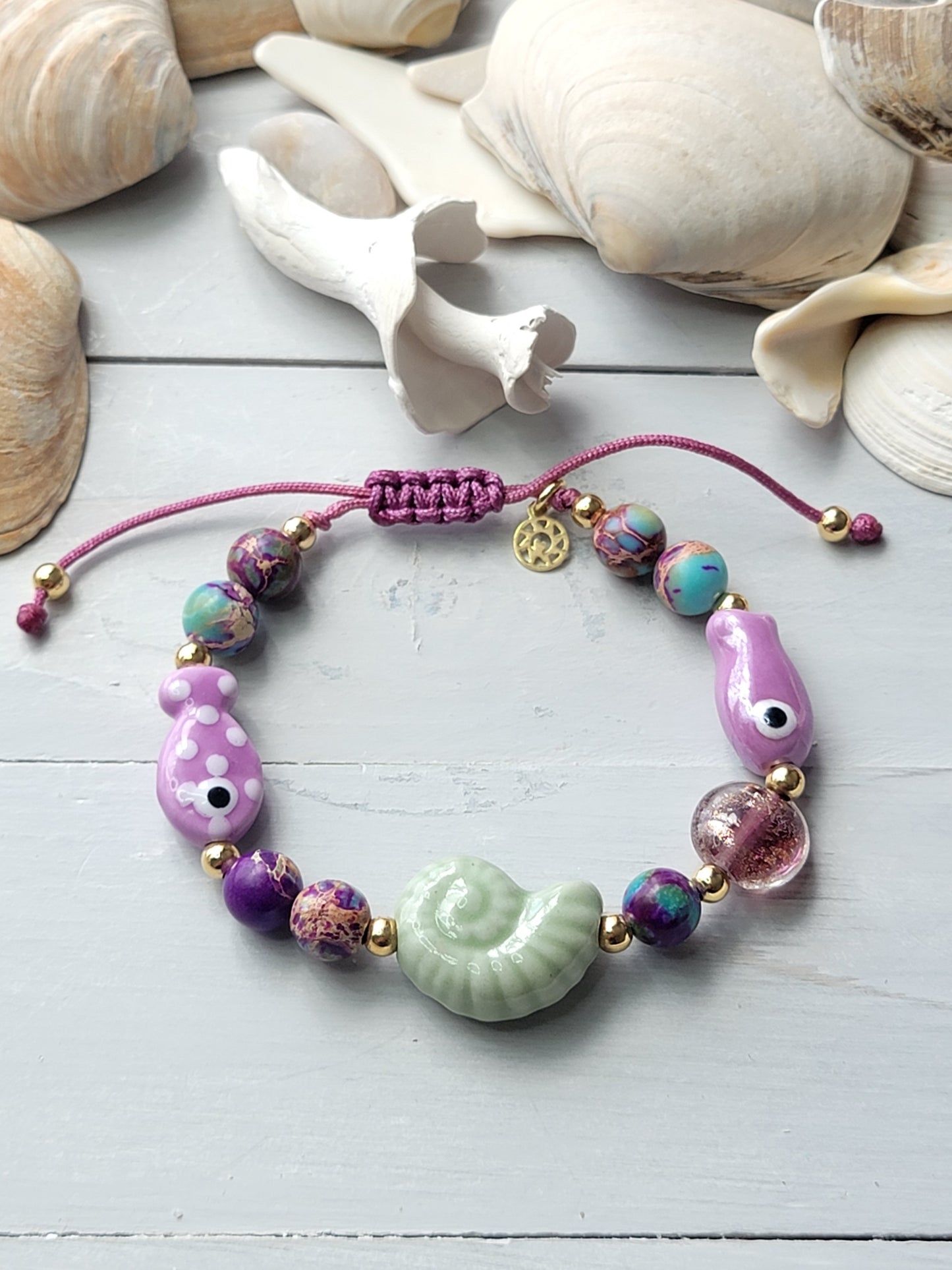 Colorful Ocean-Inspired Bracelets - Summer Collection