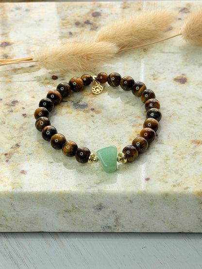 Tiger Eye Protection Stretch Bracelet