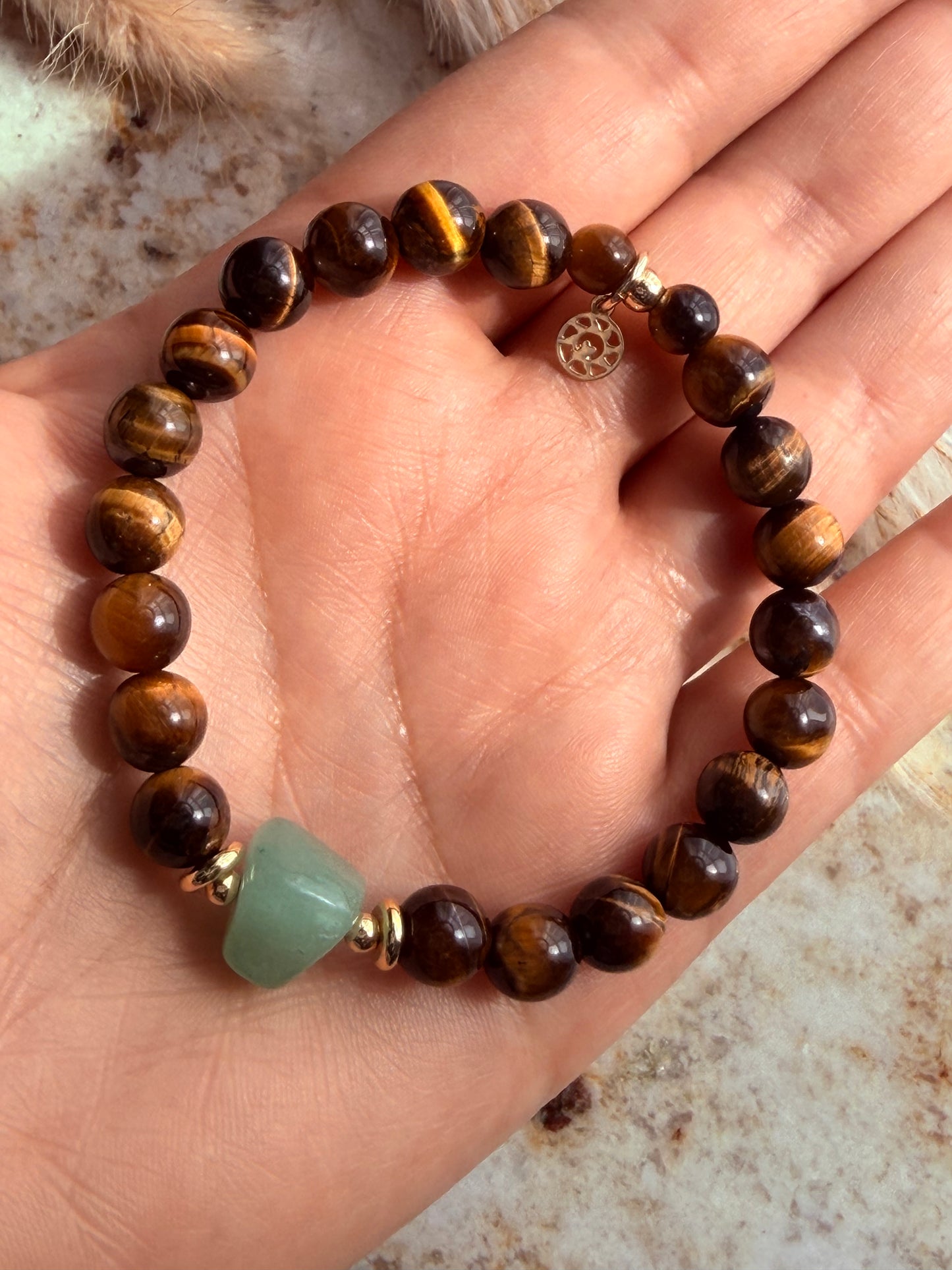 Tiger Eye Protection Stretch Bracelet