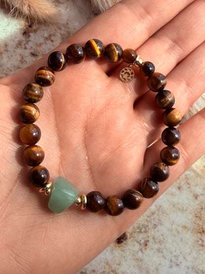 Tiger Eye Protection Stretch Bracelet