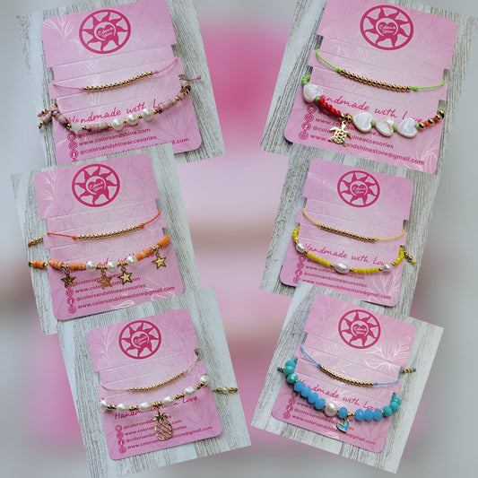 Set of 2 Bracelets. Mix & Match. Create Your Own Set