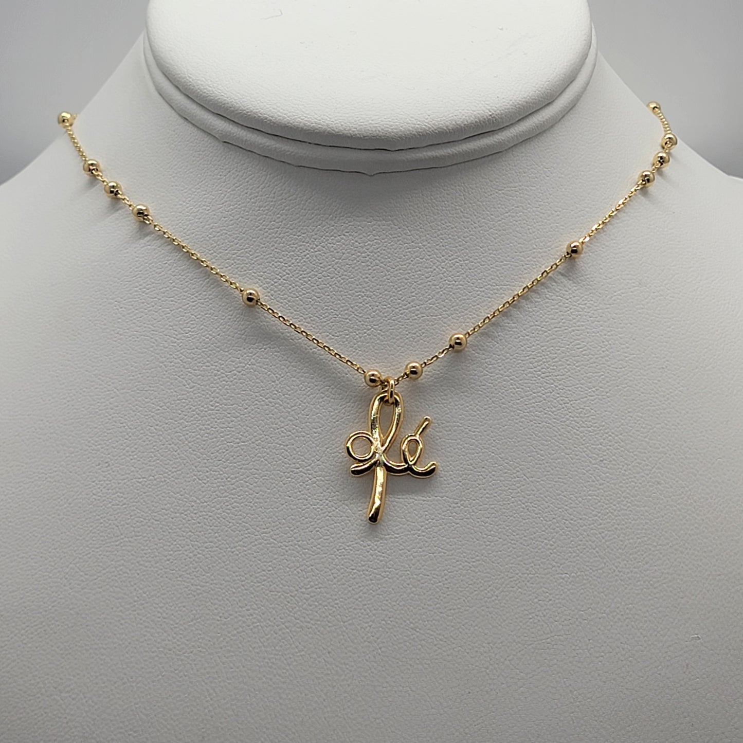 Fé/Faith 18k Gold-Filled Chain -  Necklace