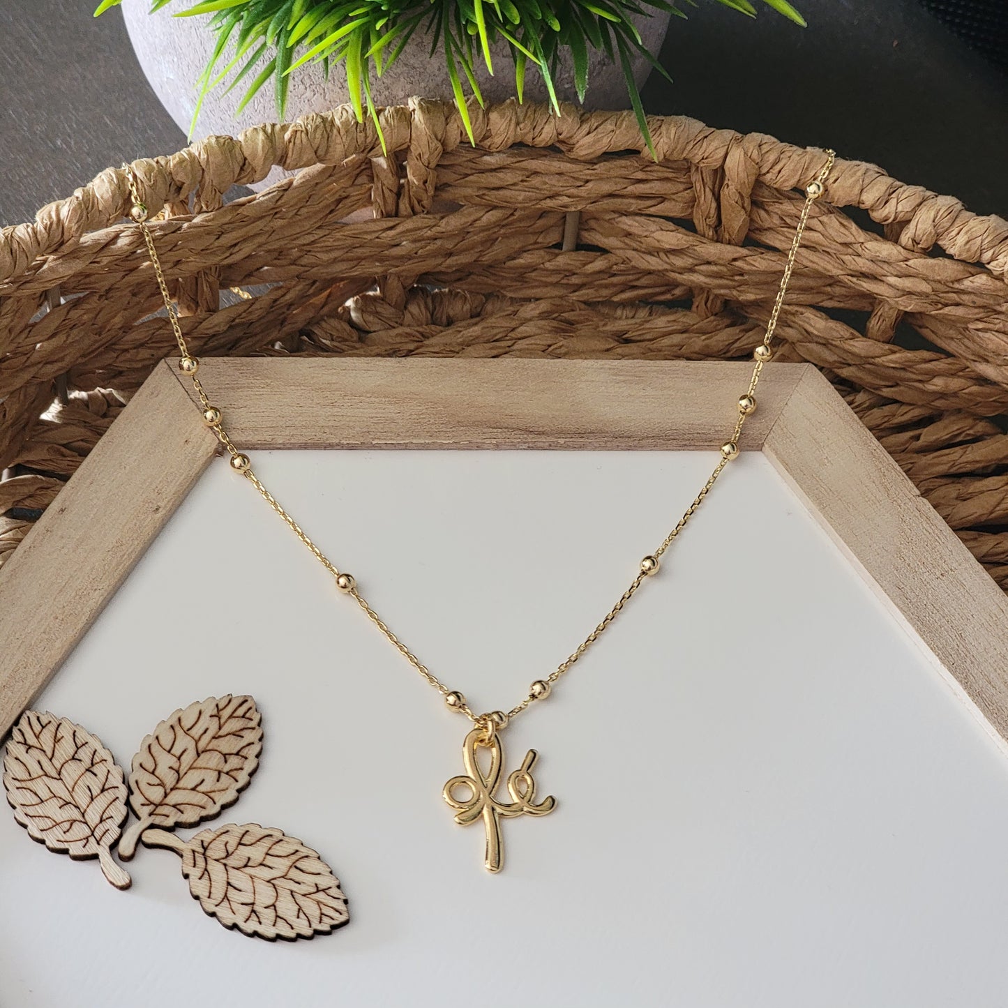 Fé/Faith 18k Gold-Filled Chain -  Necklace