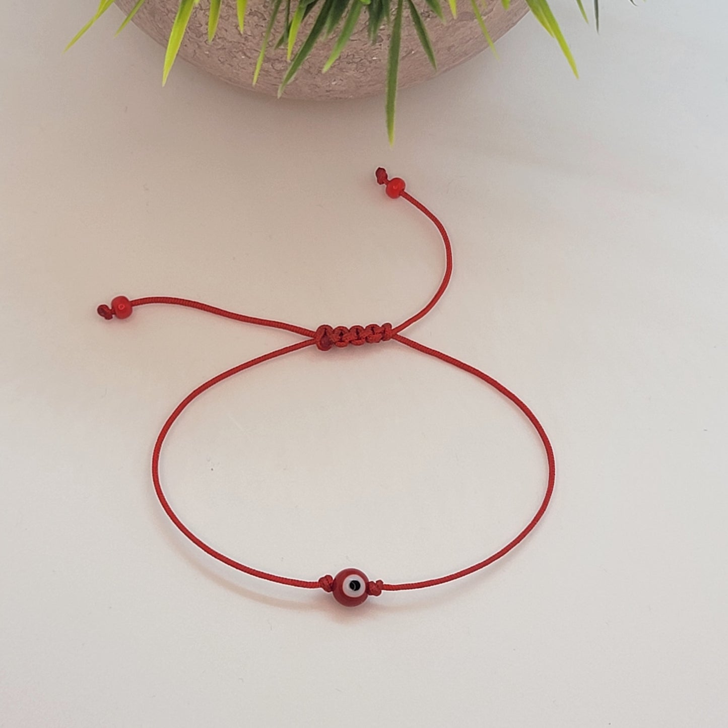 Unisex Evil Eye Protection Bracelet/Anklet | Available in Many String Colors