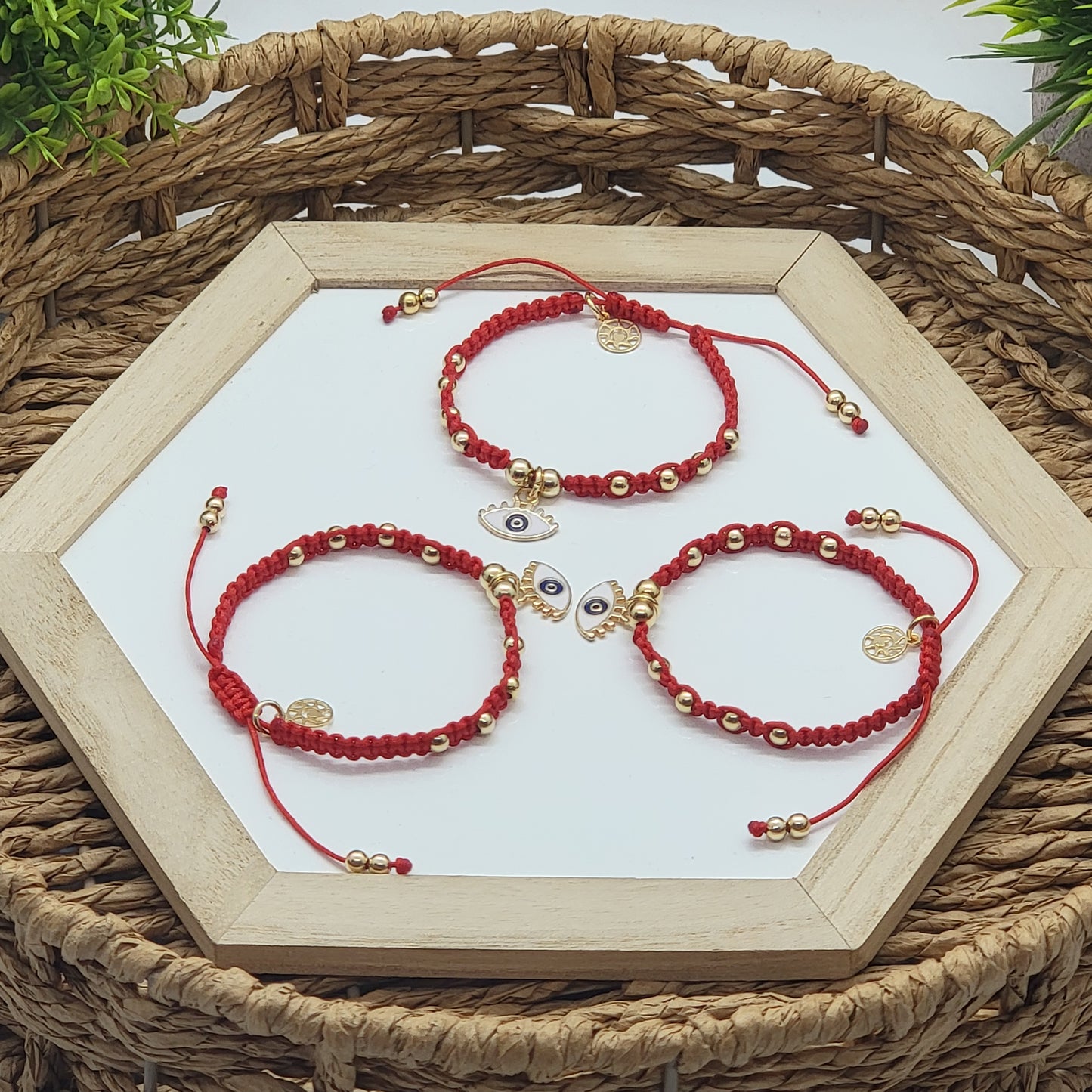 Red Evil Eye Bracelet