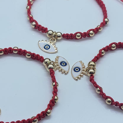 Red Evil Eye Bracelet