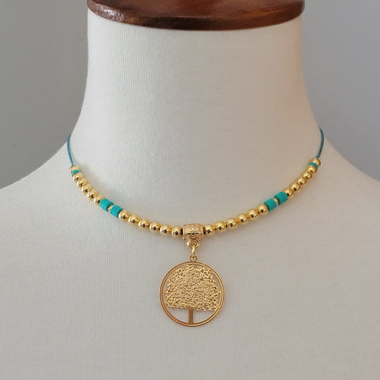 Tree of Life Choker Necklace