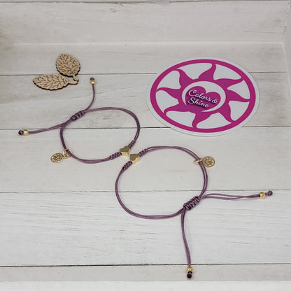 Mom & Daughter Matching Bracelets Set of 2.  Available in Many Colors!