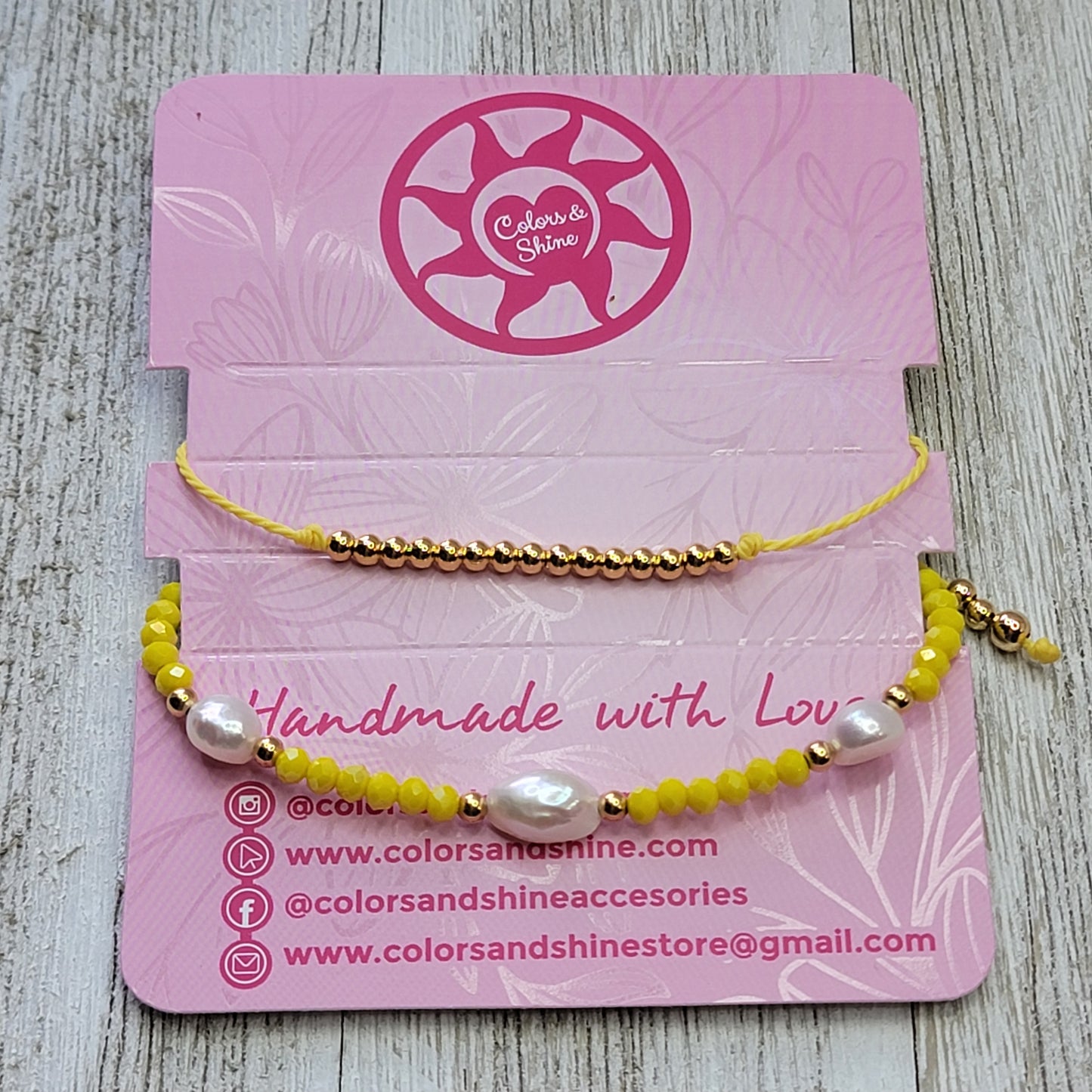 Set of 2 Bracelets. Mix & Match. Create Your Own Set