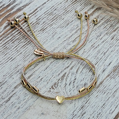 Metallic Colors String Bracelet