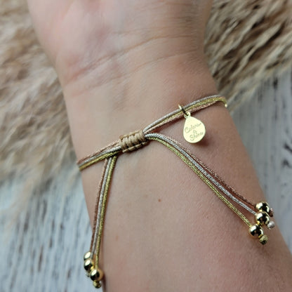 Metallic Colors String Bracelet