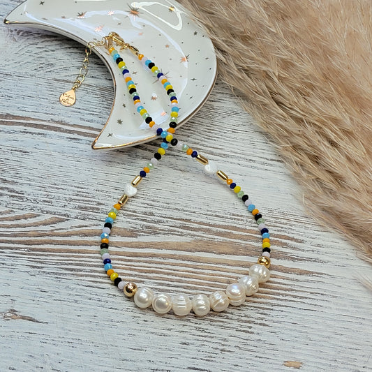 Multicolor Choker Necklace