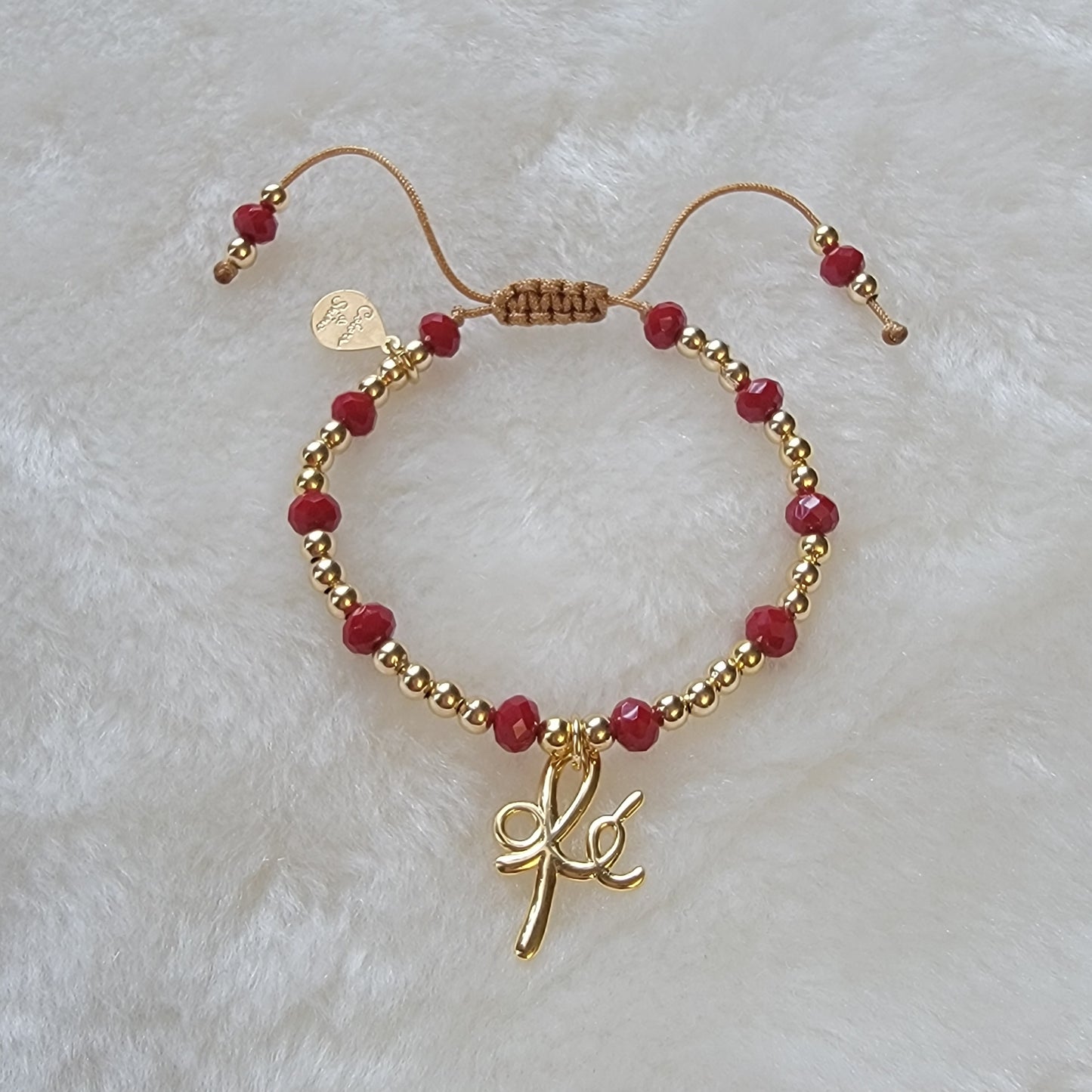 Fé /Faith Crystal Bracelet