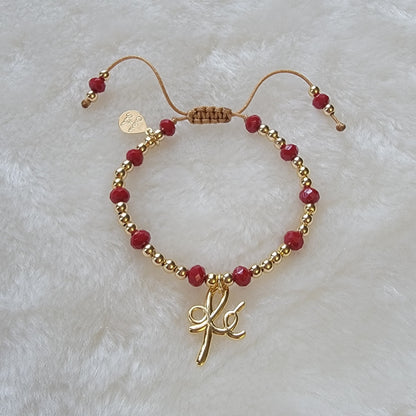 Fé /Faith Crystal Bracelet