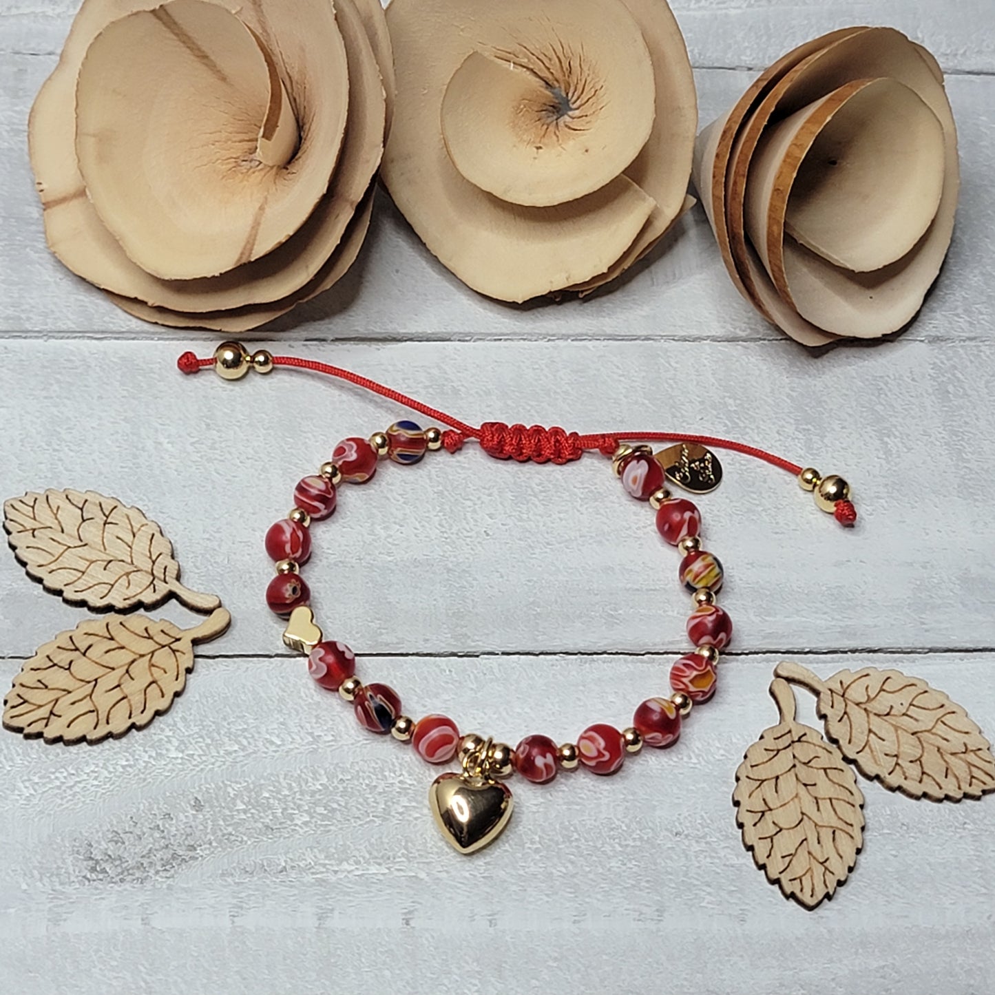Adjustable Heart Bracelet