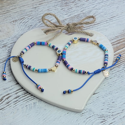 Mother & Daughter Matching Bracelets (SET OF 2). Available in Many Colors!